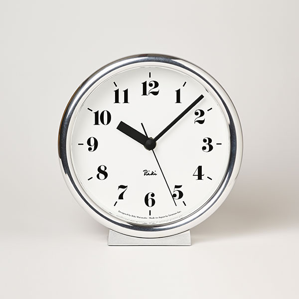 Lemnos レムノス RIKI ALUMINUM CLOCK（リキ アルミニウム クロック） WR06-29 1個
