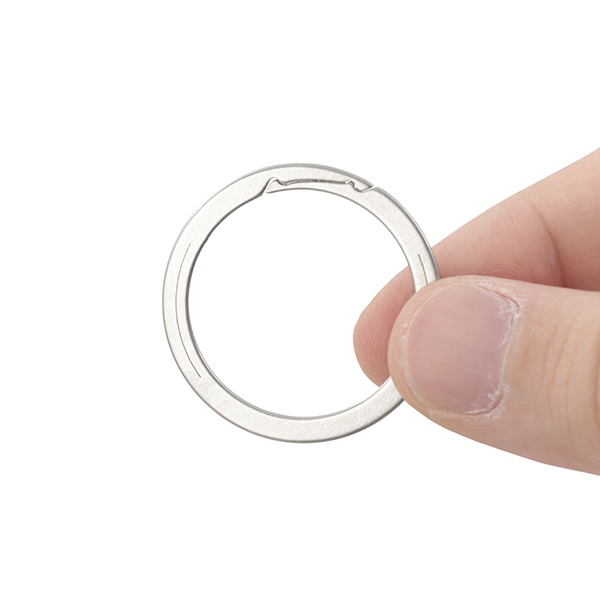 イマースジャパン 爪を傷めない 新感覚キーリング 円環 4個入 1セット：4個入