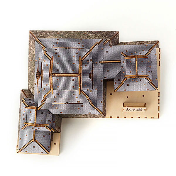 多組 Wooden Art ki-gu-mi 松本城 カラー ver. 1セット