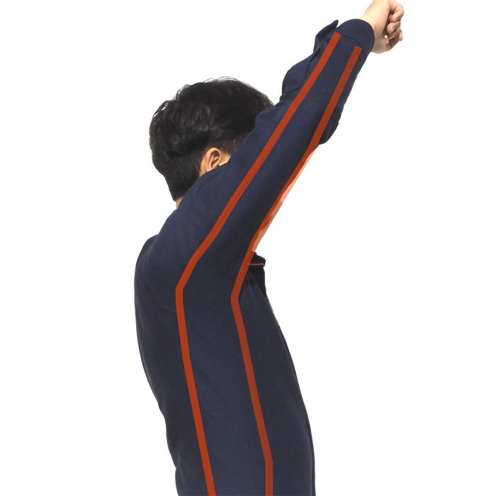 丸和繊維工業 INDUSTYLE TOKYO ストライプ ボタンダウンカラーシャツ リラックスフィット 長袖 1枚