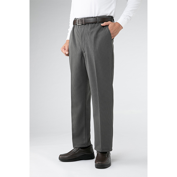 日本製あったか発熱チェック柄パンツ2色組 31272 1セット(2枚:2色×各1枚)