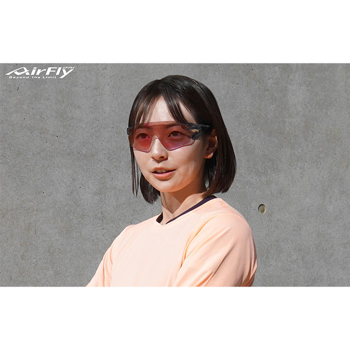 ジゴスペック AirFly（エアフライ） 鼻で掛けないトレイル専用サングラス AF-301TR 1個