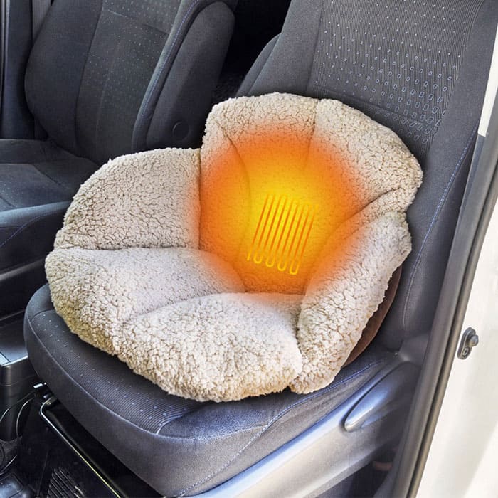 アイデアランズ 充電式あったかもこもこクッション S-0207 1個