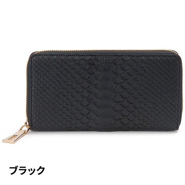 ロダニア パイソンラウンド長財布 RDOP276 1点