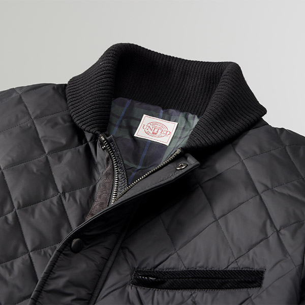 UNITED 撥水リブカラーキルトダウンジャケット 3U5-65716 1着