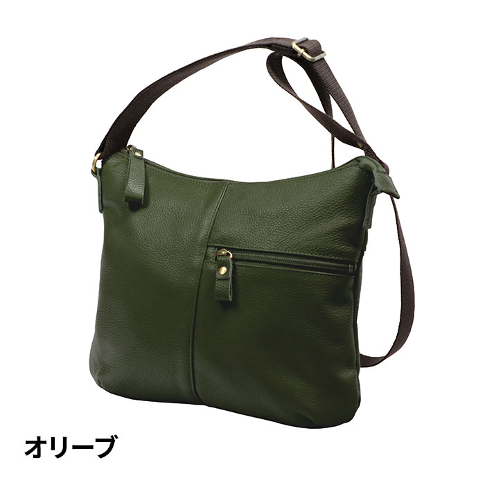 豊岡工房 軽量牛革 ボディショルダー 6049 1個