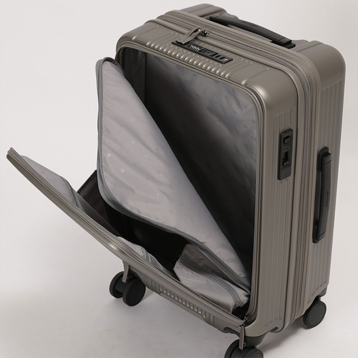 BERMAS バーマス インターシティBS フロントオープンファスナー 54L 57cm 60556 1個