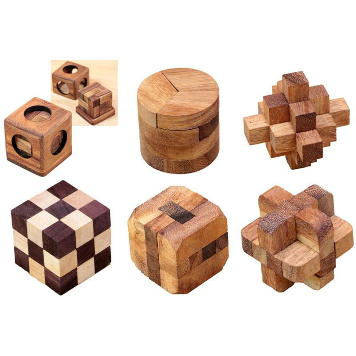 Rocks Motion ロックスモーション 12ウッドパズルセット RM-wp12 1セット（12個入り）