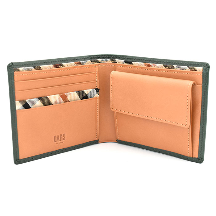 DAKS Luster（ラスター）二つ折り財布（小銭入れあり）DP35118 DP35118 1個