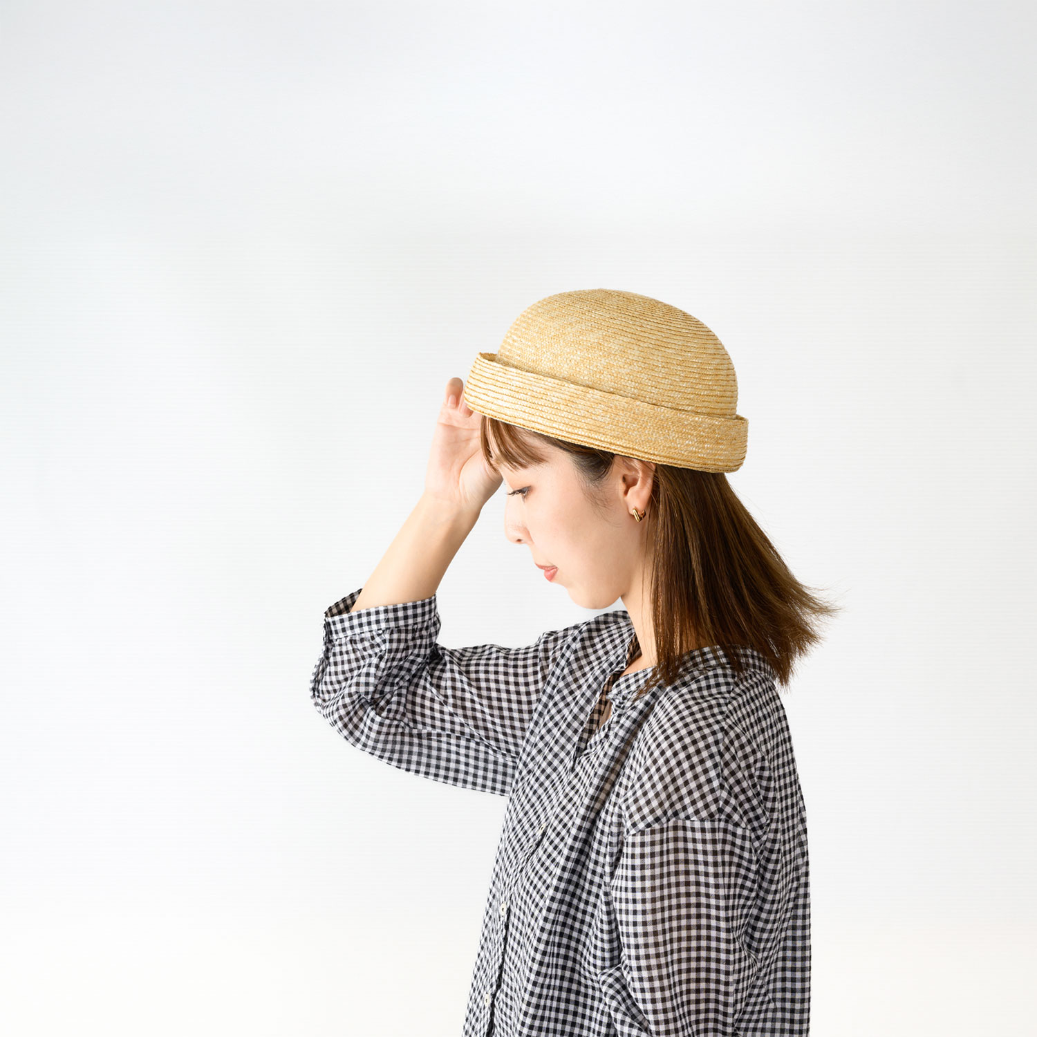 田中帽子店 Mock（モック） 麦わら ワッチ UK-H157 1個