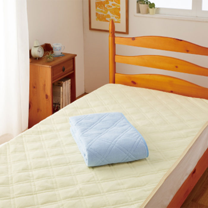 アース製薬共同開発 防ダニ不織布シート使用 ダニエスケープ敷パッド  山甚物産 ジンペット セミダブル 1枚