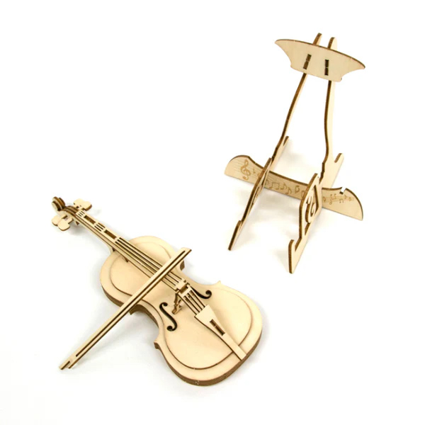 多組 Wooden Art ki-gu-mi チェロ スマホスタンド 1セット