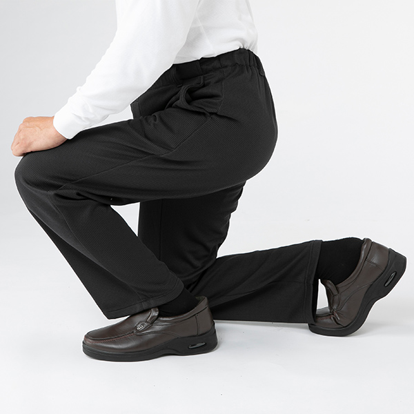 日本製あったか発熱チェック柄パンツ2色組 31272 1セット(2枚:2色×各1枚)