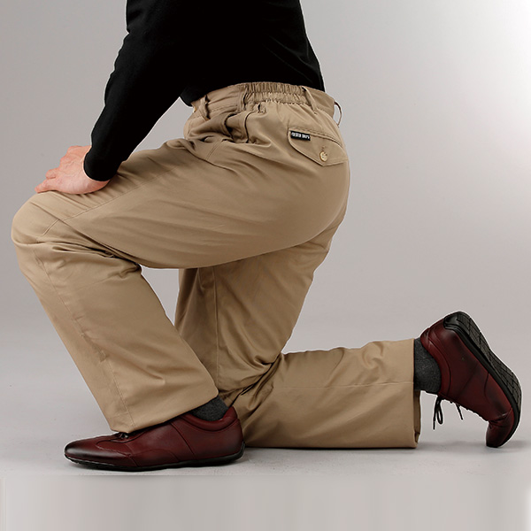 フレンドリー 新ポケット安心 暖か裏フリースパンツ 3色組 957711 1セット（3本：3色×各1本）