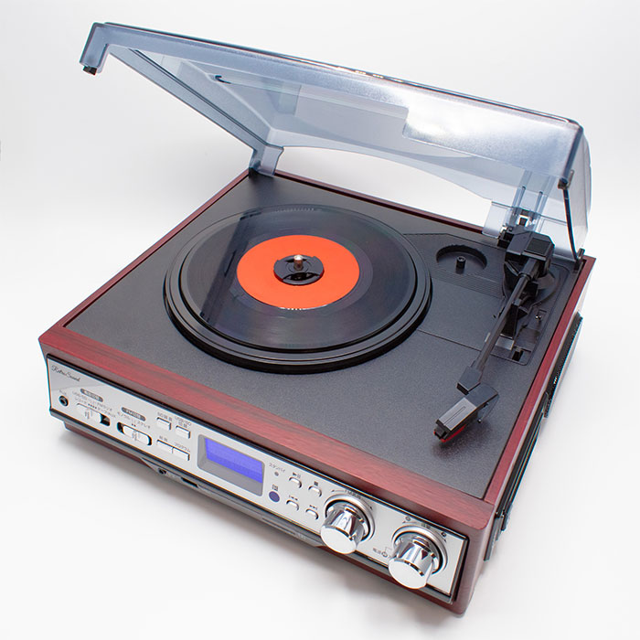 クマザキエイム デジタル録音もできる 多機能オーディオプレーヤー 1台