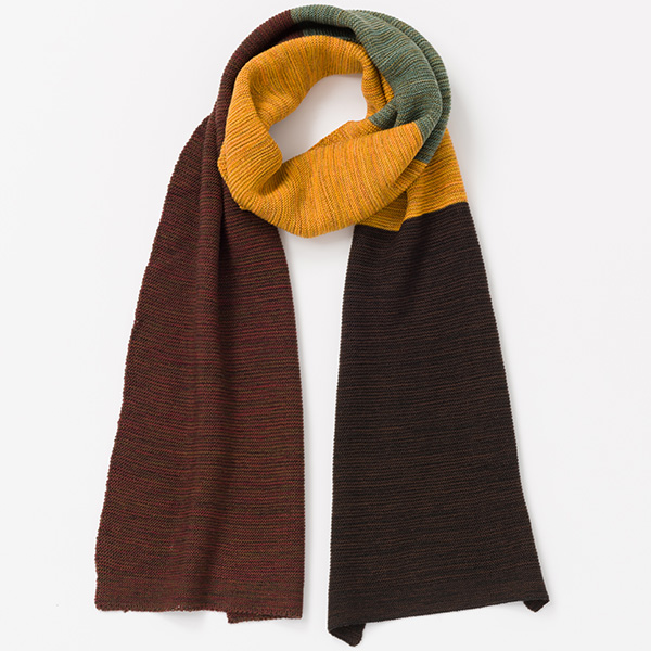 【アウトレット】 グレンフィールド Amiza(編座) 日本製名画マフラー 6347 1本