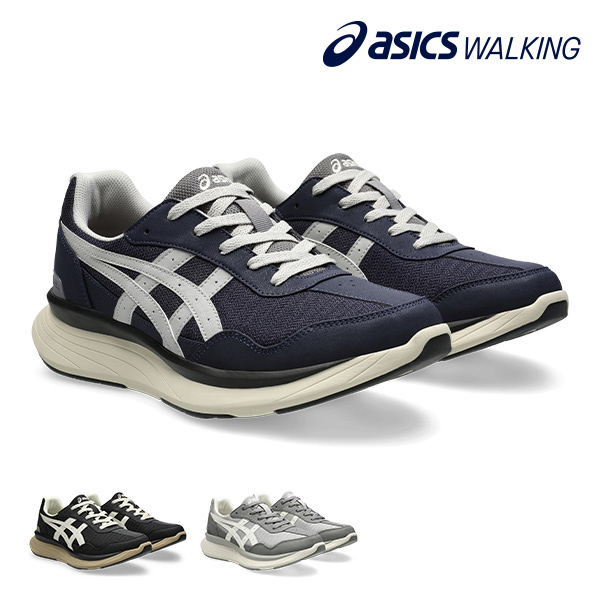 アシックス商事 ニーズアップ 紳士 ウォーキングシューズ メッシュ 4E 1241A011 1足