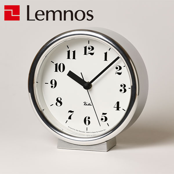 Lemnos レムノス RIKI ALUMINUM CLOCK（リキ アルミニウム クロック） WR06-29 1個
