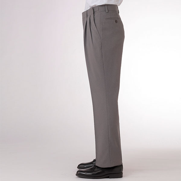 PAUL MILLER アジャスター付ストレッチツータックスラックス 370-0010 1着