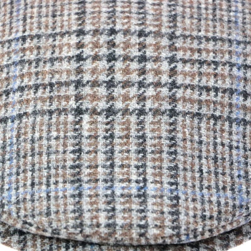 Mucros Weavers マクロス ウィーバーズ アイルランド ブリティッシュハンチングキャップ ブリティッシュチェック（グレー） 1個