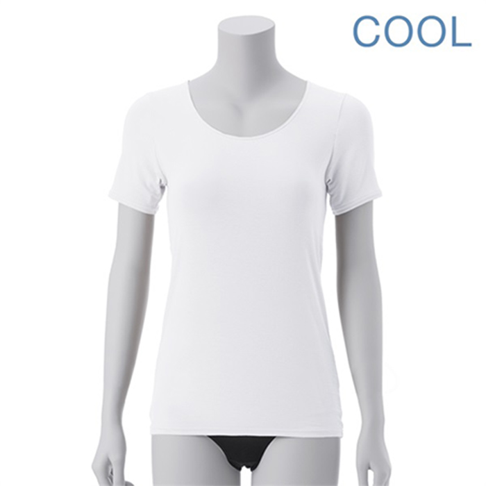 セーレン デオエスト クール 消臭インナーCOOL（3分袖）［汗取りパッド付き］ IDG02 1枚
