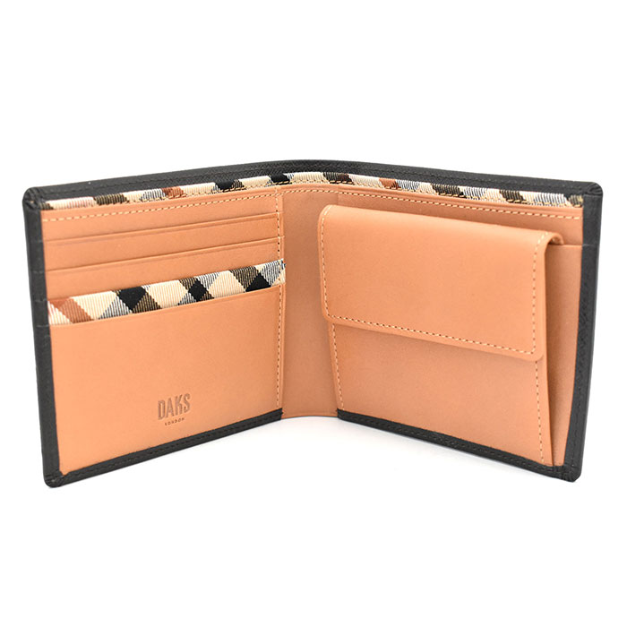 DAKS Luster（ラスター）二つ折り財布（小銭入れあり）DP35118 DP35118 1個