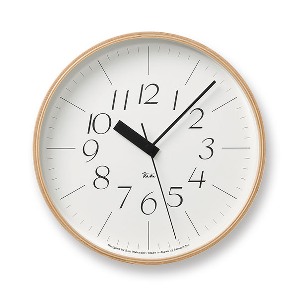 Lemnos レムノス RIKI CLOCK RC（リキ クロック アールシー） WR20-01 1個