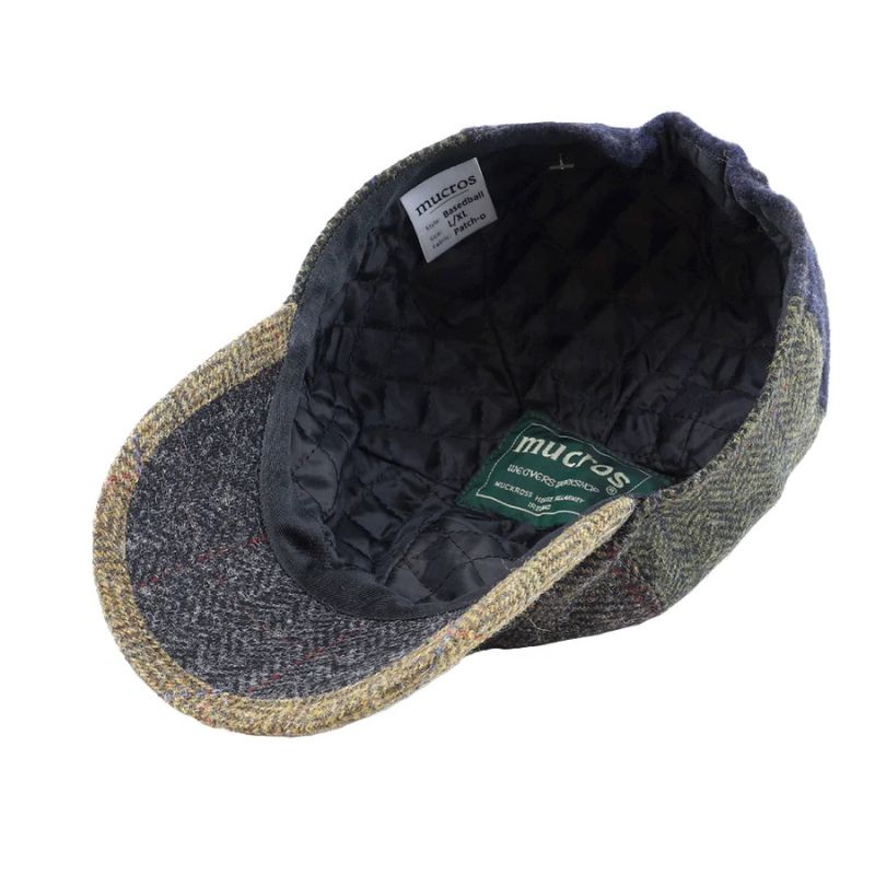 Mucros Weavers マクロス ウィーバーズ アイルランド ベースボールキャップ パッチワーク 1個