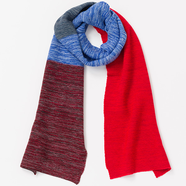 【アウトレット】 グレンフィールド Amiza(編座) 日本製名画マフラー 6347 1本