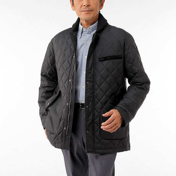 UNITED 撥水リブカラーキルトダウンジャケット 3U5-65716 1着