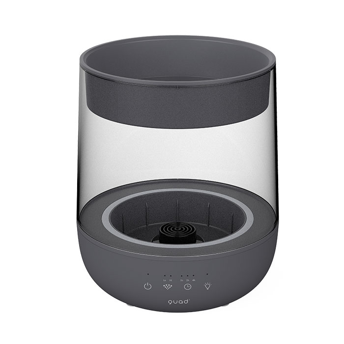 QUADS（クワッズ） ガラススチーム加湿器　GLASS （グラス） QS629 1個