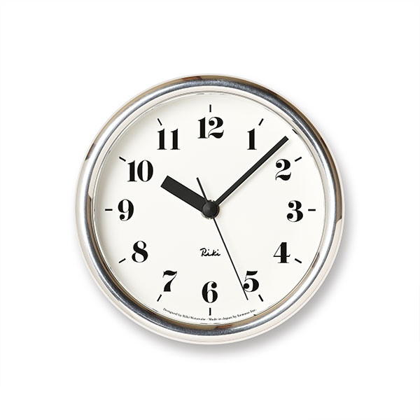Lemnos レムノス RIKI ALUMINUM CLOCK（リキ アルミニウム クロック） WR06-29 1個