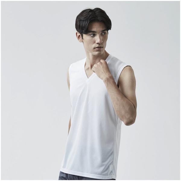 【アウトレット】ミズノ アイスタッチ クイックドライアンダーＶネックノースリーブシャツ C2JAA104 1枚