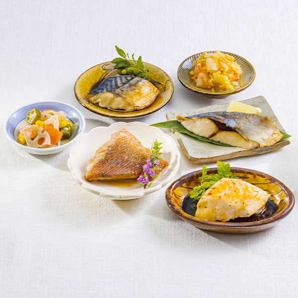ベルーナ 管理栄養士監修 お魚とお野菜の惣菜セット 56食 1セット：お魚14種、お野菜14種×2 計56食