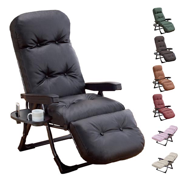 グラヴィーナ 日本製 NEWくつろぎのリクライニングアームチェアEx2 1台