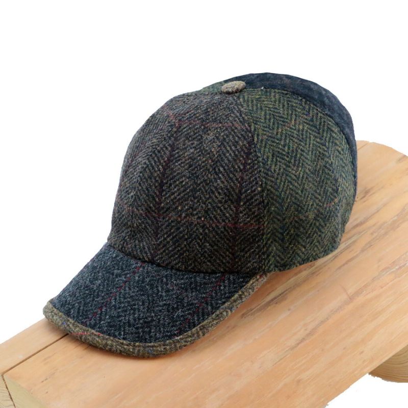 Mucros Weavers マクロス ウィーバーズ アイルランド ベースボールキャップ パッチワーク 1個