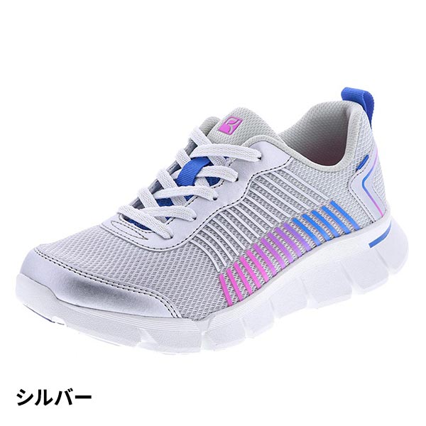 【アウトレット】 アシックス商事 ラクウォーク RIZAPコラボレーション 婦人 ウォーキングシューズ 4E RL-9197 1足