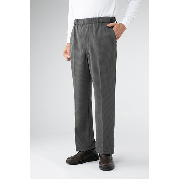 日本製あったか発熱チェック柄パンツ2色組 31272 1セット(2枚:2色×各1枚)