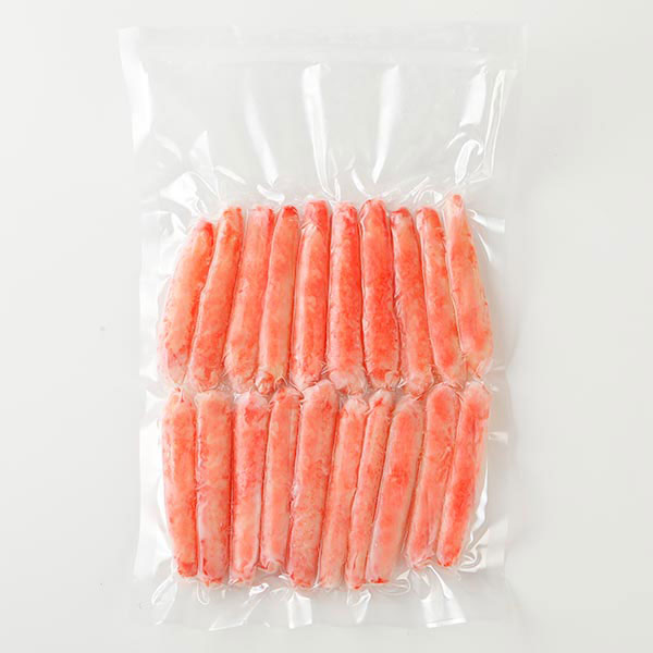 ロイヤルグリーンランドジャパン 本ズワイガニ 脚Lサイズ むき身 ボイル 冷凍 1.2kg 1.2kg（80本入）：300g（20本入）×4パック