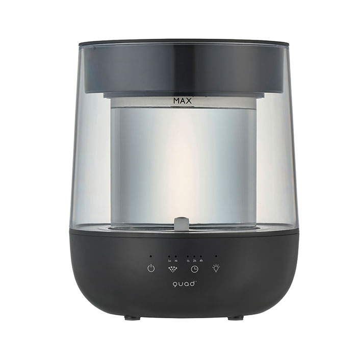 QUADS（クワッズ） ガラススチーム加湿器　GLASS （グラス） QS629 1個