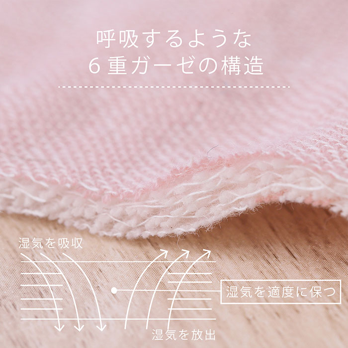 nishikawa hauu（はう） <日本製>6重ガーゼケット FR05081514 1枚