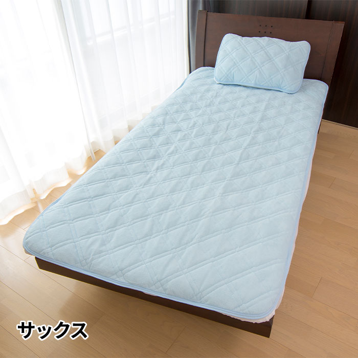 アース製薬共同開発 防ダニ不織布シート使用 ダニエスケープ敷パッド  山甚物産 ジンペット セミダブル 1枚