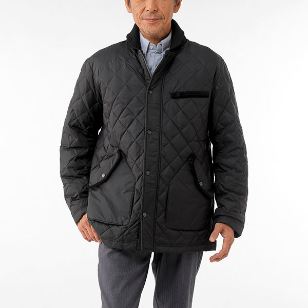 UNITED 撥水リブカラーキルトダウンジャケット 3U5-65716 1着