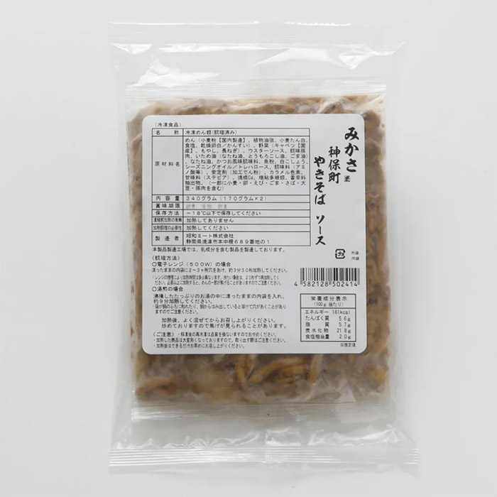 神保町みかさ監修 太麺濃厚 ソース焼きそば 24食入