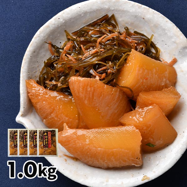 音を奏でる数の子松前漬け 1kg 1セット：250g×4パック