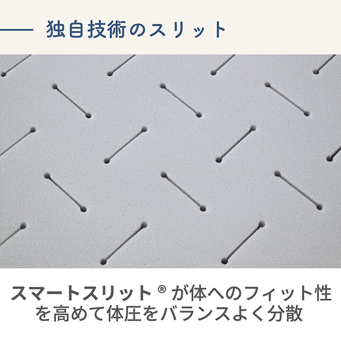 nishikawa 西川 SUYARA スヤラ Bounce（バウンス） マットレス（ふとん三つ折りタイプ） ダブル HC25358605 1個