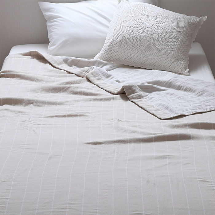 nishikawa hauu（はう） <リバーシブル>4重ガーゼケット FR05061515 1枚