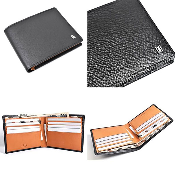 DAKS Luster（ラスター）二つ折り財布（小銭入れなし）DP35215 DP35215 1個