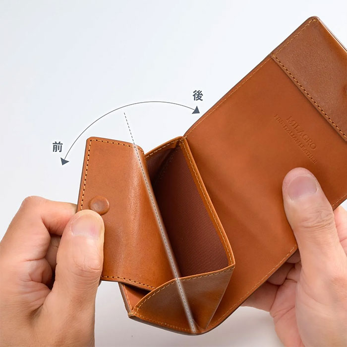 ミラグロ piatto イタリアンレザー・コンパクトウォレット CA-MB-679 1個