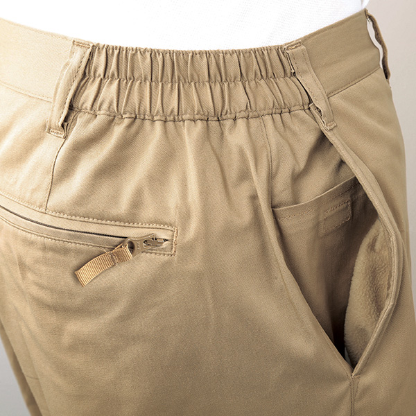 フレンドリー 新ポケット安心 暖か裏フリースパンツ 3色組 957711 1セット（3本：3色×各1本）